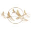 Handmade Birds Wall Decor on Iron
