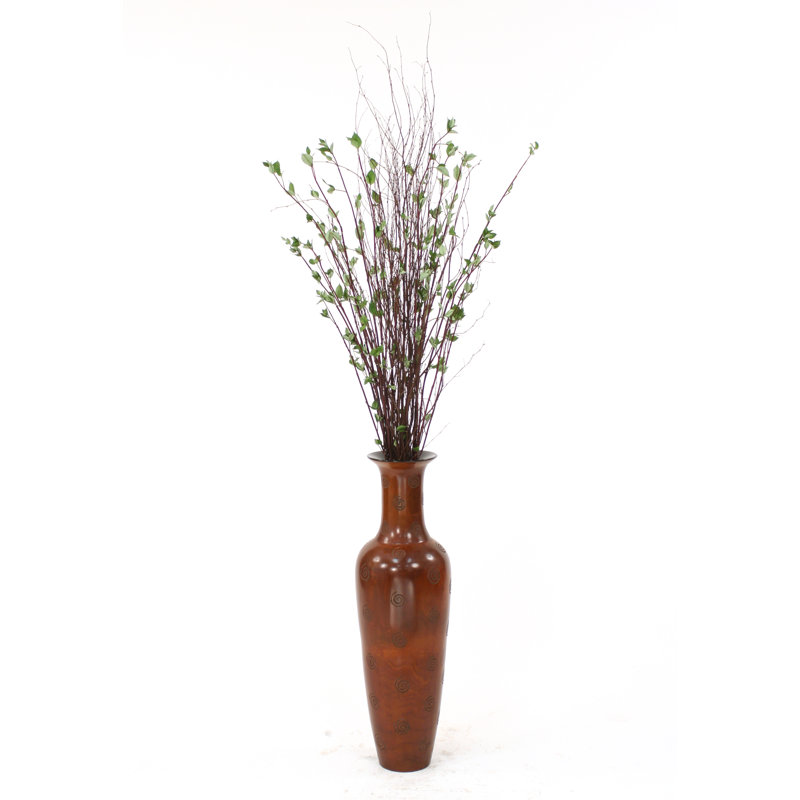 91 " H Faux Foliage Plant