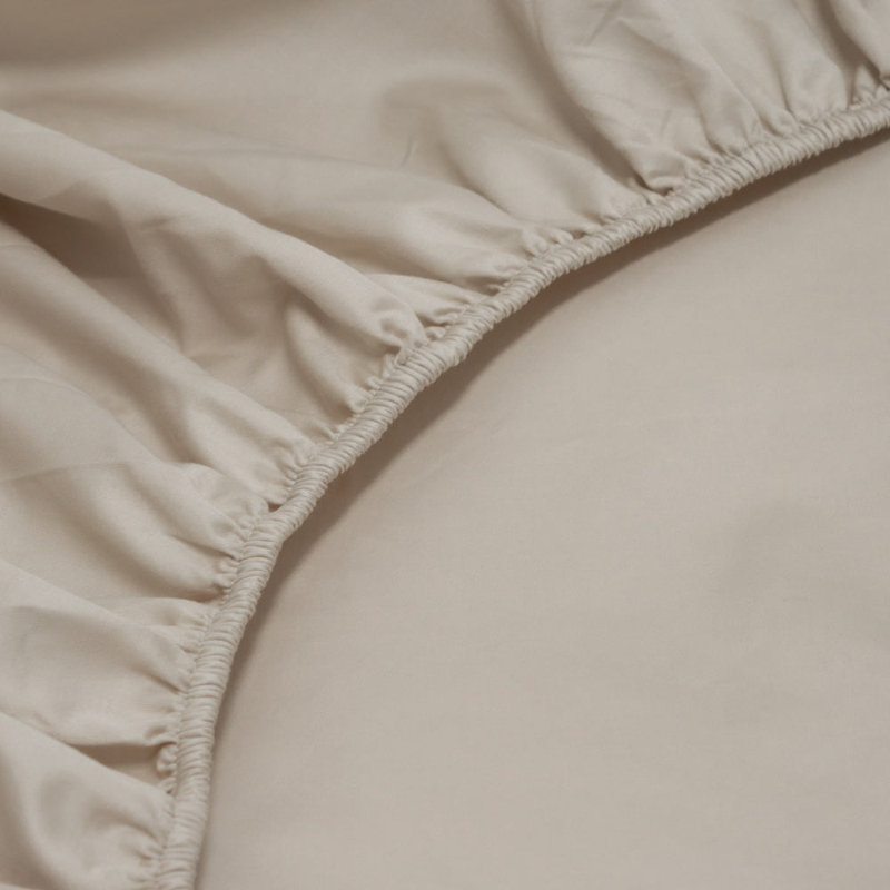 Egyptian-Quality Cotton 4pc. Sheet Set, Queen 4pc. Sheet Set, Fawn