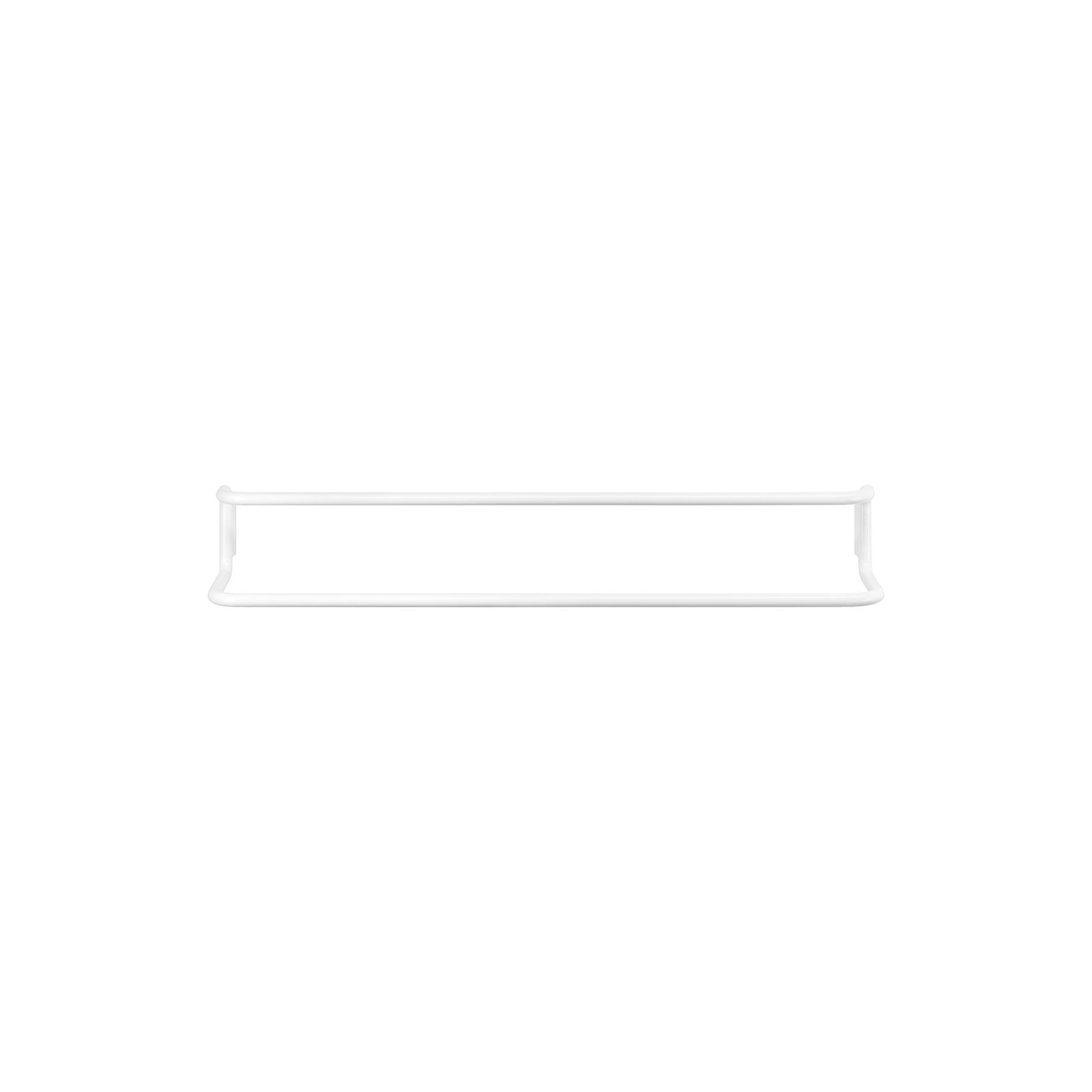 MODO Twin 23.6" Wall Mounted Towel Bar, White