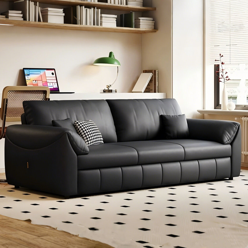 Canapé-lit 62,99 po, 33.46" H x 62.99" W x 31.50" D