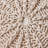 Modern Cotton Round Pouf, Beige