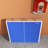 Soozier Foldable Table Tennis Table (Paddles Included)-97292040