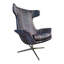 Alexandia Velvet Swivel Armchair