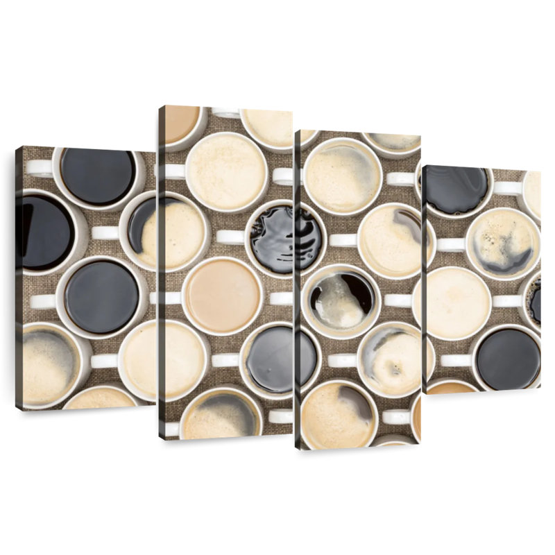 Yarlin Brewtiful Coffee Cups, 42" H x 68" W