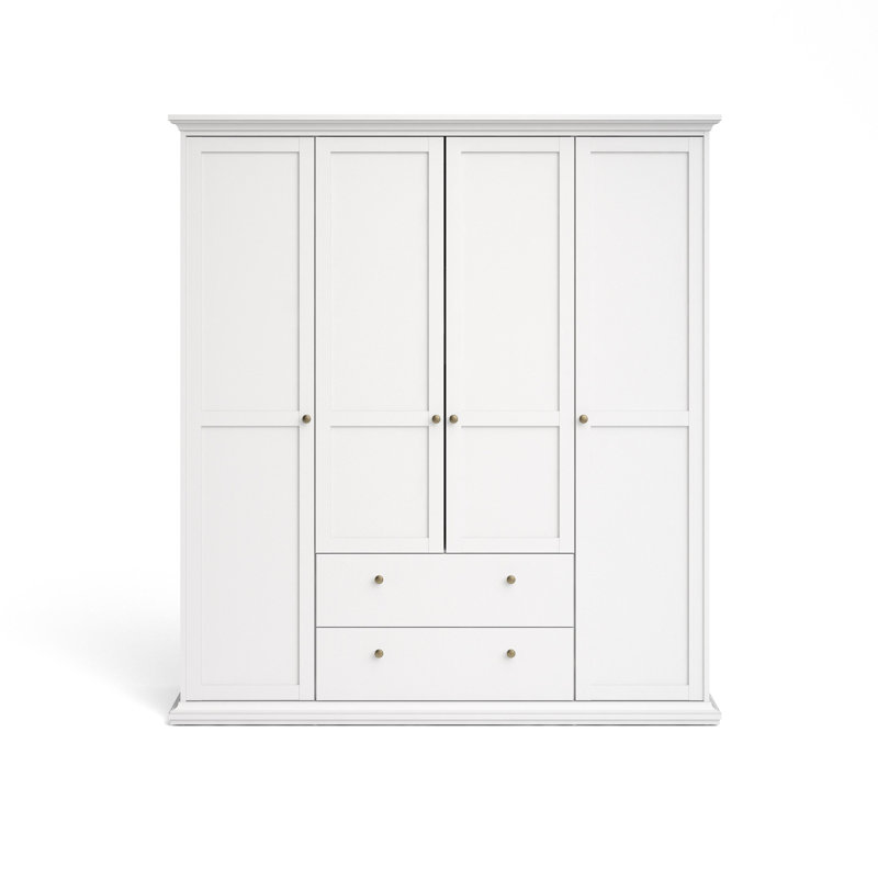 Creline Wardrobe, White