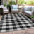 Colzie Plaid Indoor / Outdoor Rug-109584090