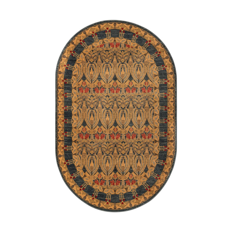 Indoor Rug, Oval 5'3" x 8'