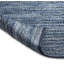 Tapis bleu abstrait noué à la main Jessenia-2026689409