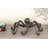 Cummins Metal Octopus Decorative Black Sculpture with Long Tentacles and Suctions Detailing