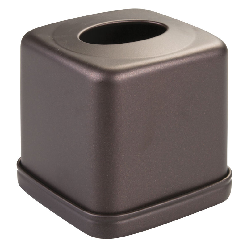 Bronze Metal Square Tissue Box Cover for Bathroom