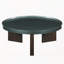 Table basse en chêne vert et fumé