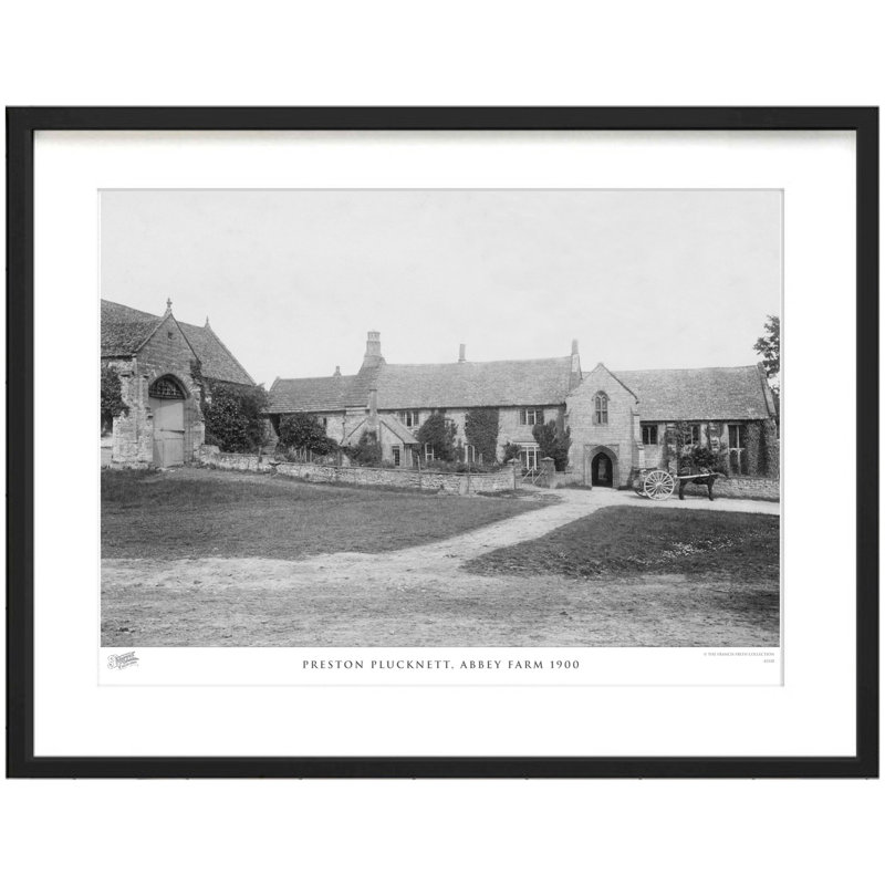 Preston Plucknett, Abbey Farm 1900 - Single Picture Frame Print, 60cm H x 80cm W x 2.3cm D