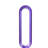 32" Purple Space Heater Bladeless Tower Fan With Remote Control-75263731