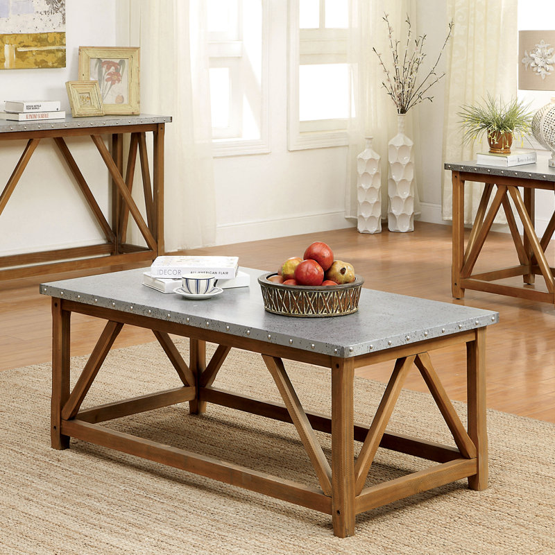 Ensemble de 3 tables basses Danyah Aleah