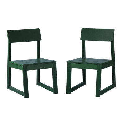 Chaise d'appoint d'extérieur (ensemble de 2)