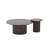 Ensemble de tables basses 2 pièces Thea