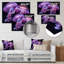 Art mural mauve et noir «Jellyfish Dance» - créatures marines-1656104023-1826916396