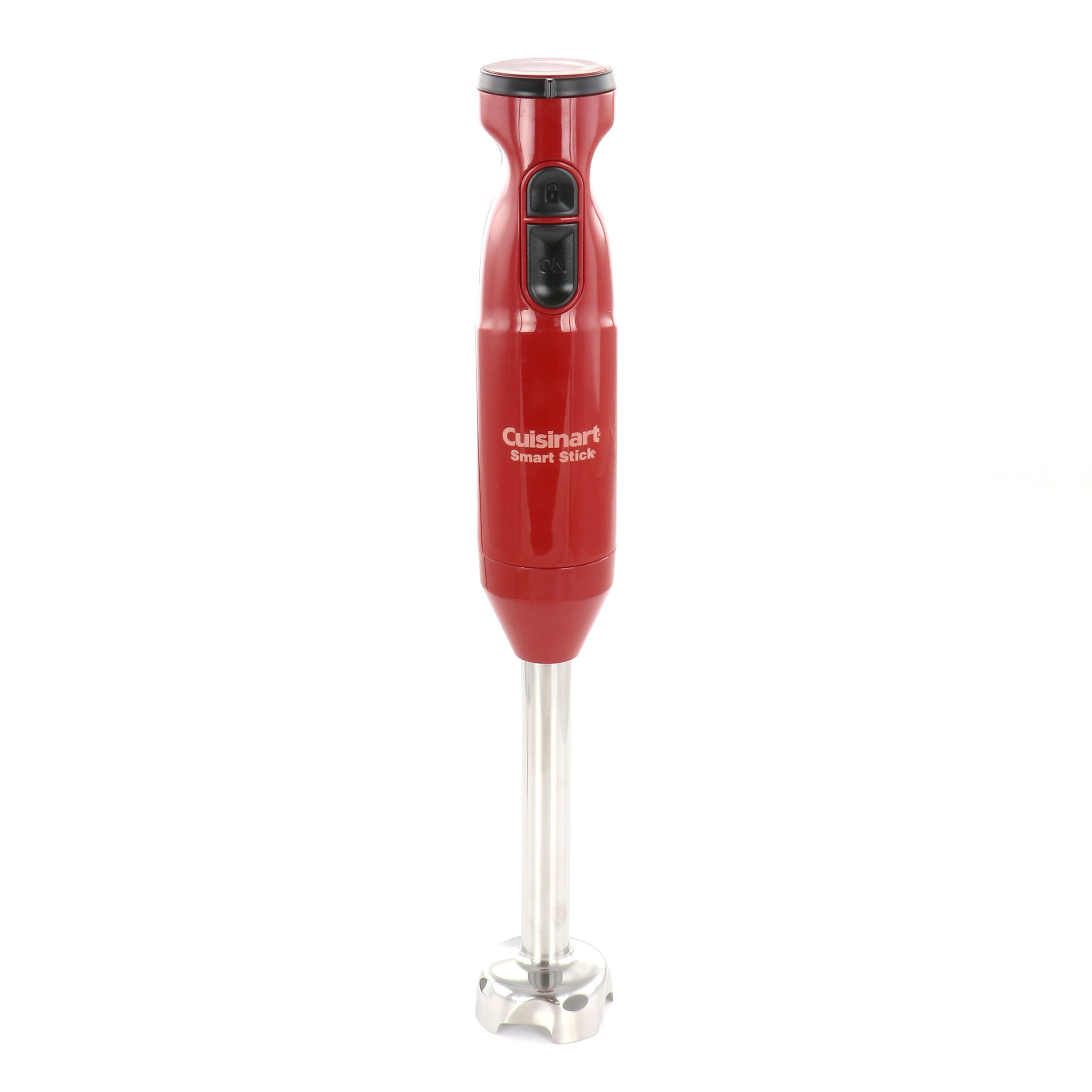 Cuisinart Smart Stick TwoSpeed Stainless Steel Hand Blender in Red