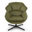 Upholstered Fabric Armchair-1260196470