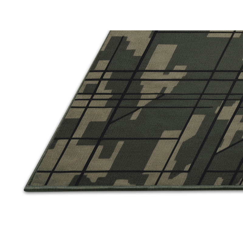 Recon Stripe Rug, Rectangle 4' x 6'