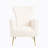 Pirran Velvet Wingback Chair-1699082169