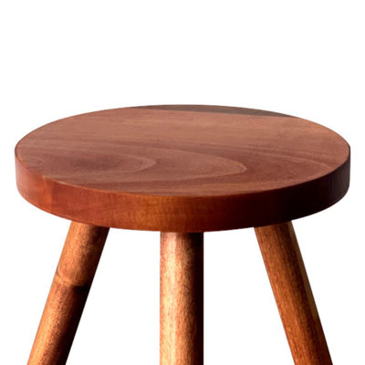 Modern Side Table Solid Hardwood Handmade by Loon Peak