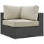 Ensemble modulaire d'extérieur Modway Sojour Wicker Ratta-31483397