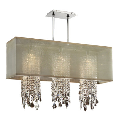 Salerna 3 - Light Kitchen Island Pendant