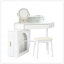 Meuble-lavabo de coin avec miroir et lumières DEL