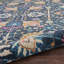 Tapis bleu marine Verda-460400707