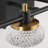 LED Black Bathroom Vanity Light with Clear Acrylic Shade, High Transmittance and Dimmable 5500K-2115354959