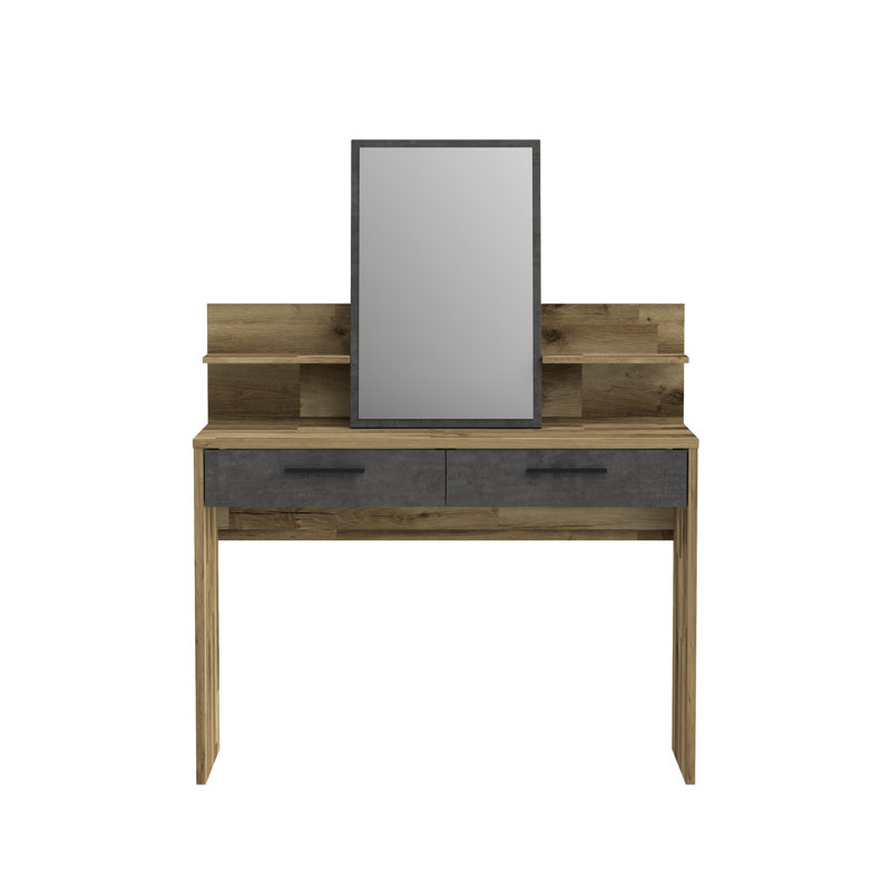 Huguley Dressing Table with Mirror