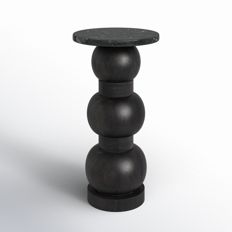 Viognier Marble Top End Table