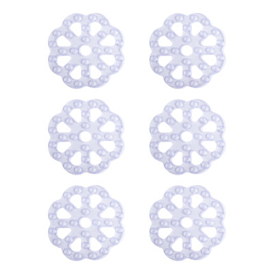 Kenney Suction Cup Bath Mat Treads, Clear
