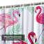 Fleurs, oiseaux, papier peint, flamant rose tropical, aquarelle, art avec 12 crochets-553836627
