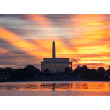 DC Sunrise Print by Scott Wurzel