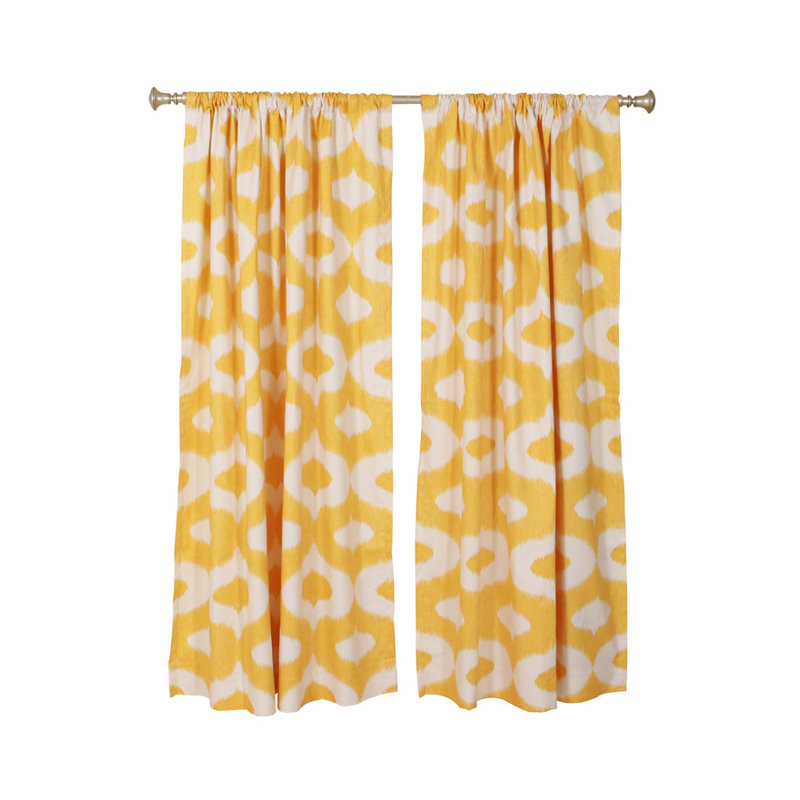 Sliding Panel, 84" H x 50" W, Yellow