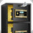 Coin - Operated, And Waterproof Safe, Large Double Door, 6.0 Cubic Feet, Digital Security, Hidden Code Function, All Steel Construction, Wall Mount, Thickened All Double Door Coin Steel, Mount