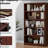 5 Tier Bookcase Modern Wood Bookshelf-73216150-79620422