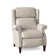 Fauteuil inclinable en similicuir Miller