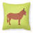 Donkey Check Fabric Outdoor Throw Pillow-23813720-48712238