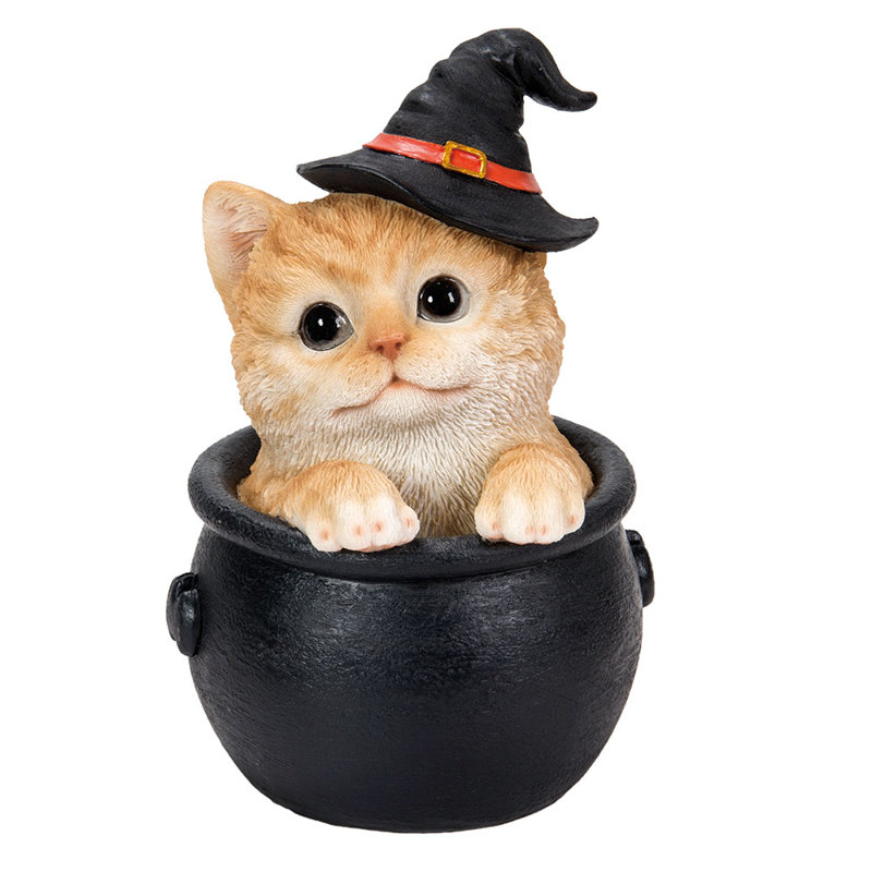 Figurine de décoration de collection d’Halloween par The Holiday Aisle®