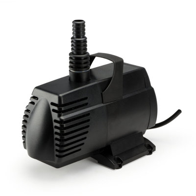 3 Way or Single Valve and Multi Size Hose Connection Pump for Fountains and Spitters, Energy-Efficient Motor, 2000 GPH