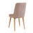 Extendable Dining Table & Chairs Set (4 Pieces), Atlantic Pine & Stone Color | 100% Melamine Coated Particle Board, Table: 51.2 x 30.3 x 31.5 in, Chairs: 18.1 x 33.5 x 18.1 in | Elegant Velvet Seats, Perfect for Family Gatherings-983090676-983090679