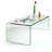 Devasya Modern Tempered Glass Coffee Table