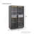 60.6'' Freestanding Glass Door Display Cabinet, Bookcase With 2 Storage Drawers, Pantry With LED Lighting And Adjustable Shelves, For Hallways, Kitchen, Livingroom & Office - Grey