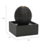 Weather Resistant Floor Fountain with Light