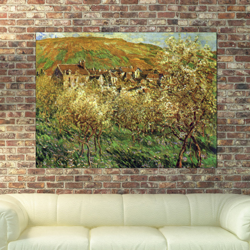 Claude Monet - Wrapped Canvas Painting, 90cm H x 120cm W x 1.8cm D