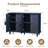Gwennan 47.7" Wide Decorative Accent Storage Cabinet with 4 Doors-1978515189